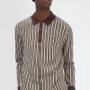 Fine Stripe Knitted Men’s Shirt Fine Stripe Knitted Men’s Shirt