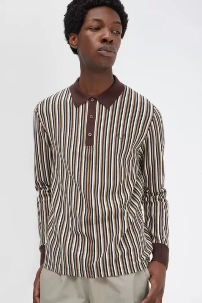 Fine Stripe Knitted Men’s Shirt Fine Stripe Knitted Men’s Shirt
