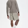 Fine Stripe Knitted Men’s Shirt Fine Stripe Knitted Men’s Shirt