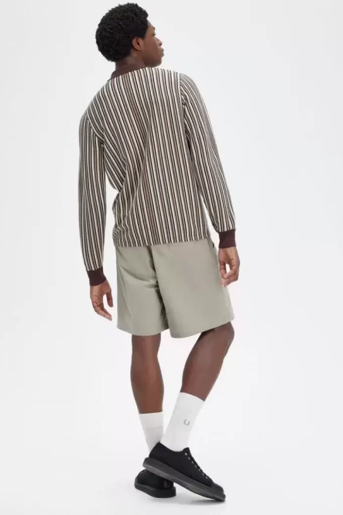 Fine Stripe Knitted Men’s Shirt Fine Stripe Knitted Men’s Shirt