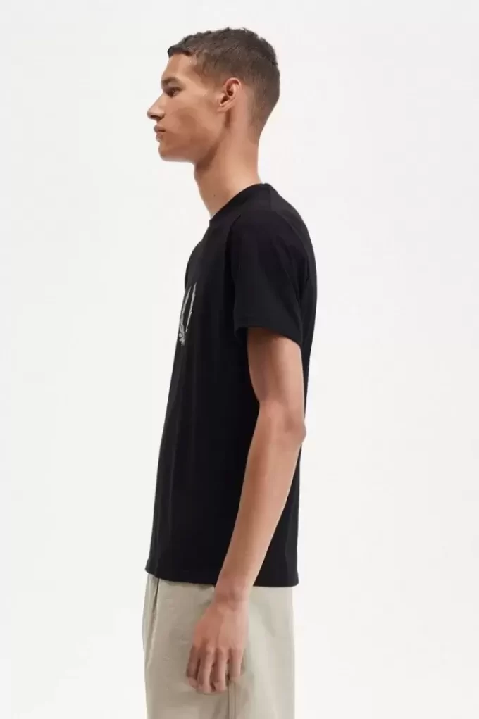 Flocked Laurel Wreath Men’s T-Shirt Flocked Laurel Wreath Men’s T-Shirt