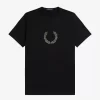 Flocked Laurel Wreath Men’s T-Shirt Flocked Laurel Wreath Men’s T-Shirt