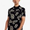 Floral Print Polo Shirts