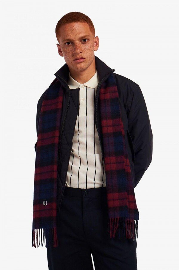 Fred Perry Tartan Scarves Fred Perry Tartan Scarves
