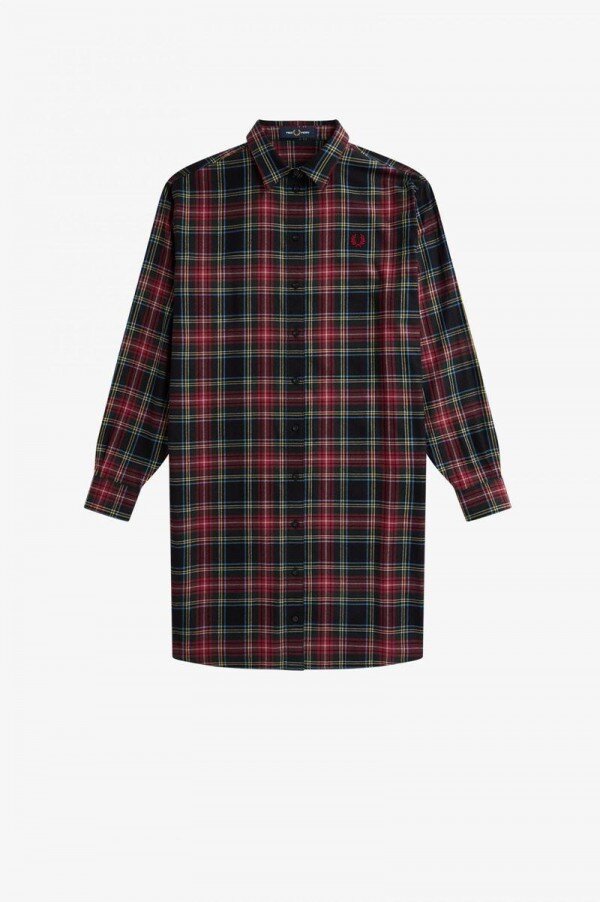 Fred Perry Tartan Shirt Dress Fred Perry Tartan Shirt Dress