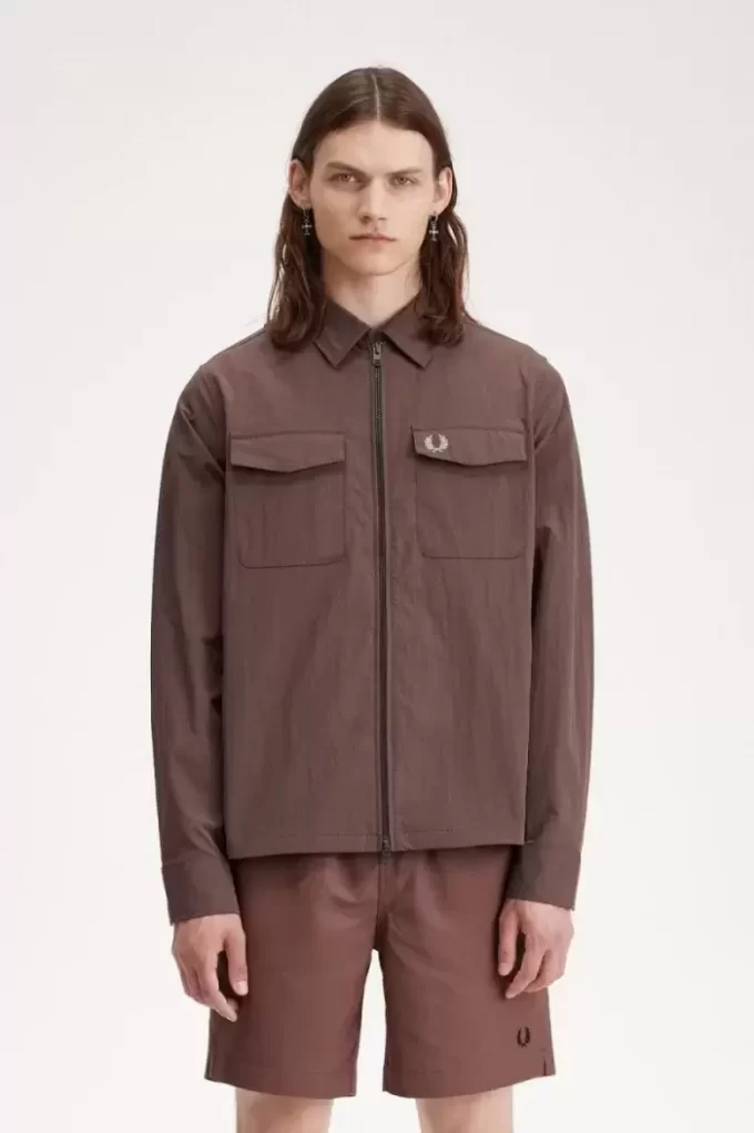 Fred Perry Zip Men’s Shirt Fred Perry Zip Men’s Shirt
