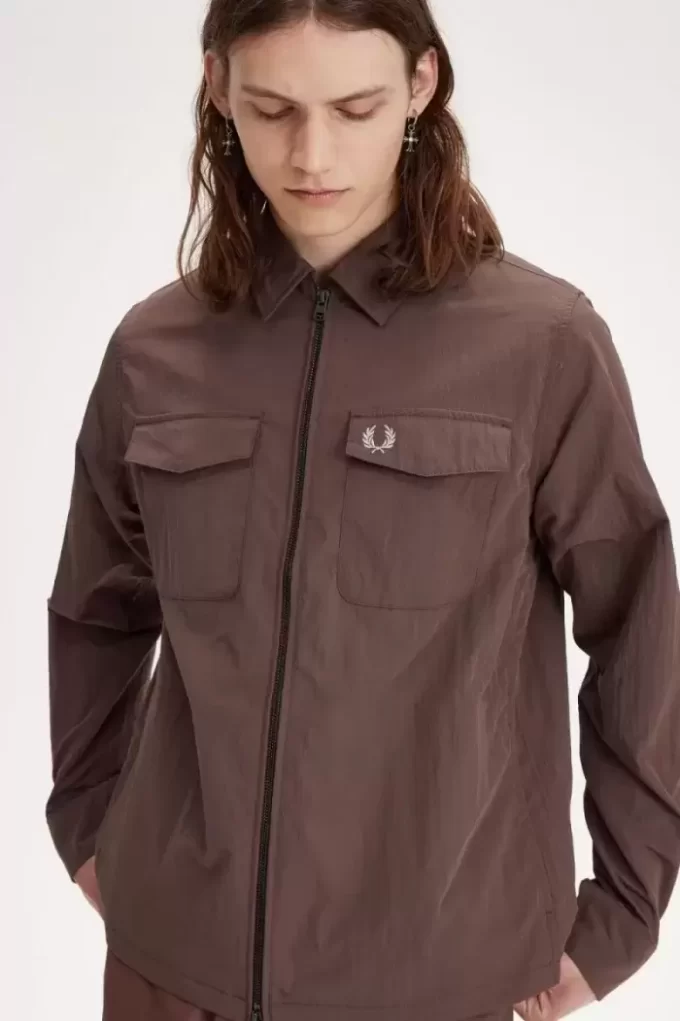 Fred Perry Zip Men’s Shirt Fred Perry Zip Men’s Shirt