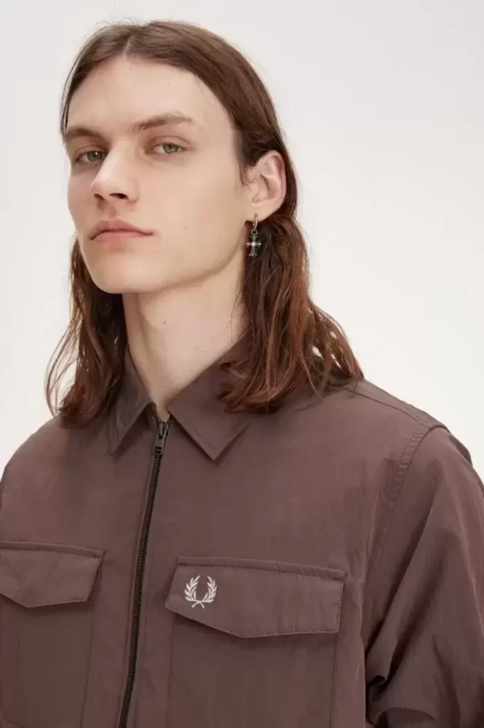 Fred Perry Zip Men’s Shirt Fred Perry Zip Men’s Shirt