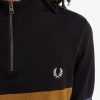 Funnel Neck Knitted Shirts