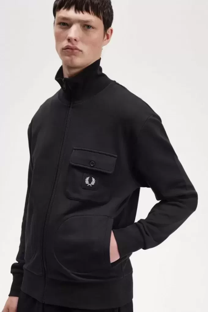 Funnel Neck Men’s Track Jackets Funnel Neck Men’s Track Jackets