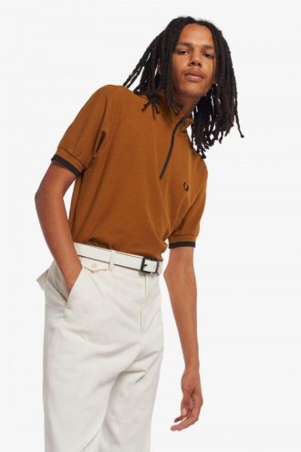 Funnel Neck Polo Shirts