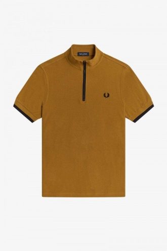 Funnel Neck Polo Shirts