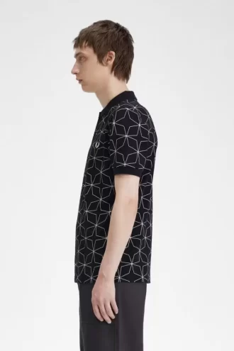 Geometric Men’s Polo Shirt Geometric Men’s Polo Shirt