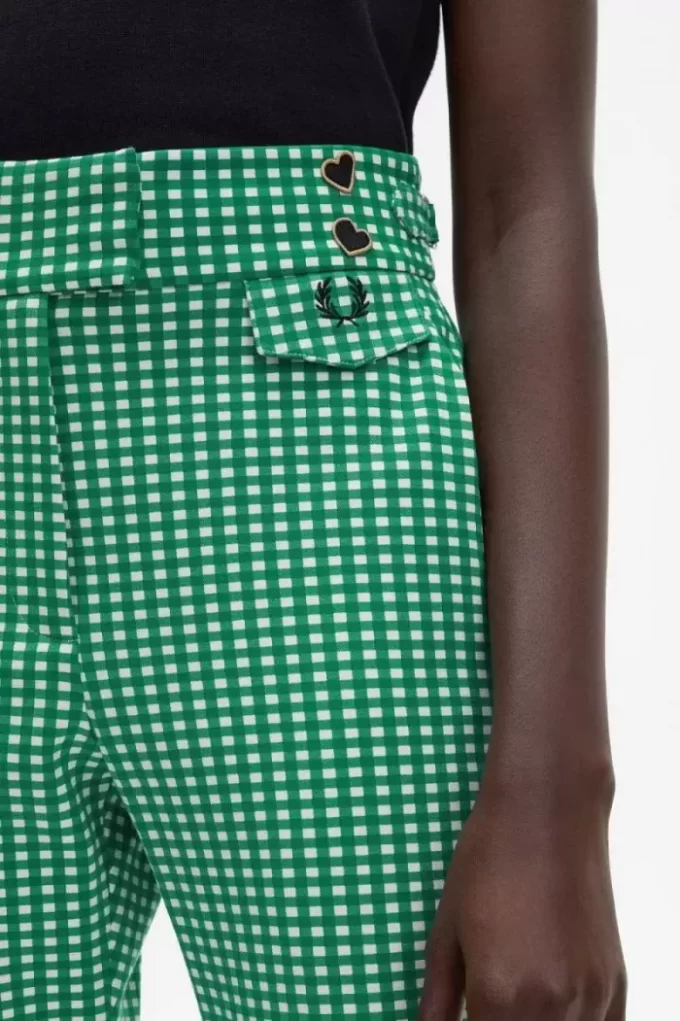 Gingham Women’s Pants Gingham Women’s Pants