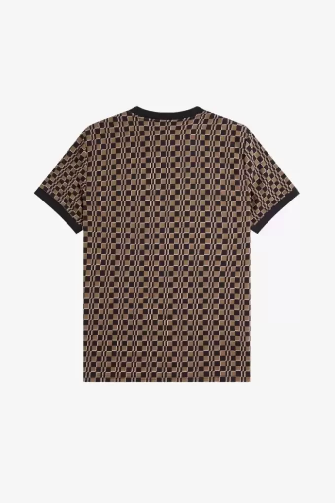 Glitch Chequerboard Men’s T-Shirt