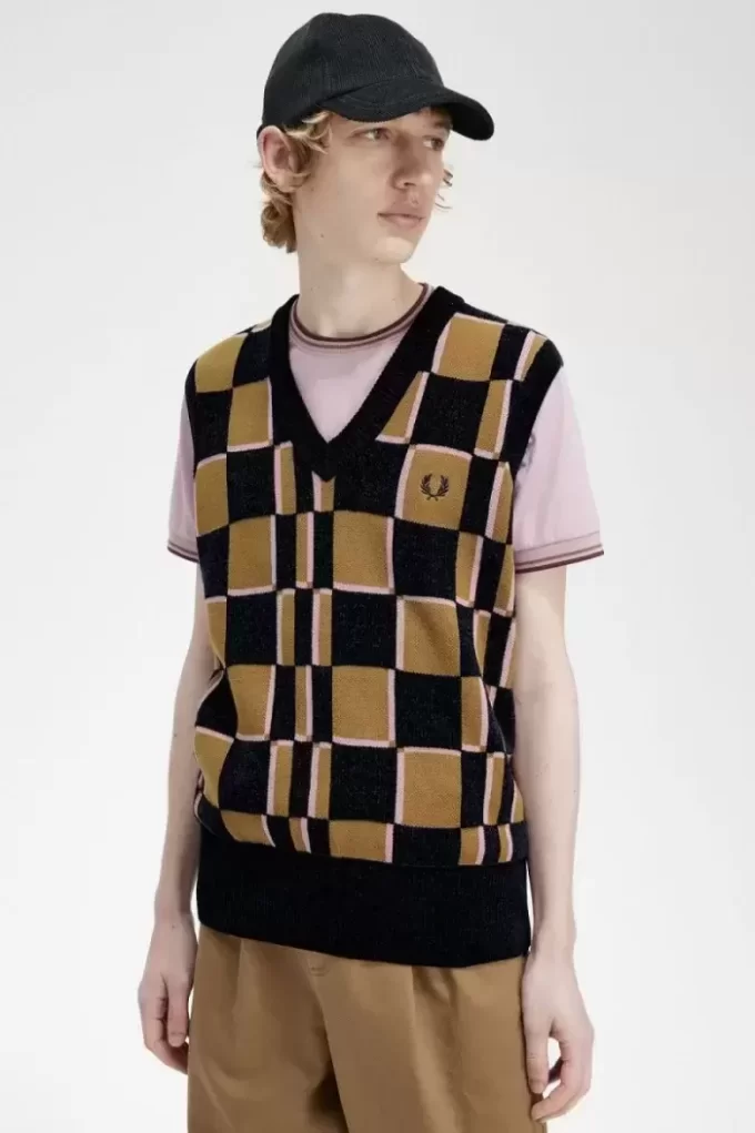 Glitch Chequerboard Men’s Tanks Glitch Chequerboard Men’s Tanks