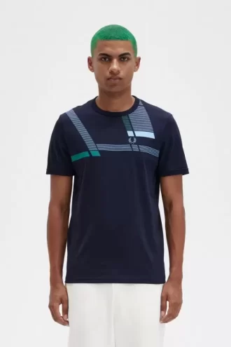Glitch Print Men’s T-Shirt