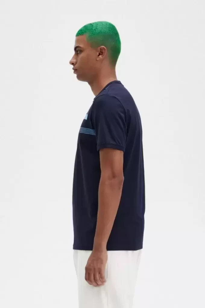 Glitch Print Men’s T-Shirt