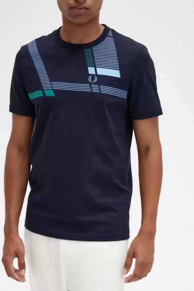 Glitch Print Men’s T-Shirt