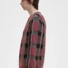 Glitch Tartan Men’s Cardigan Glitch Tartan Men’s Cardigan