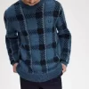 Glitch Tartan Men’s Jumper Glitch Tartan Men’s Jumper