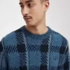 Glitch Tartan Men’s Jumper Glitch Tartan Men’s Jumper