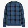 Glitch Tartan Men’s Jumper Glitch Tartan Men’s Jumper