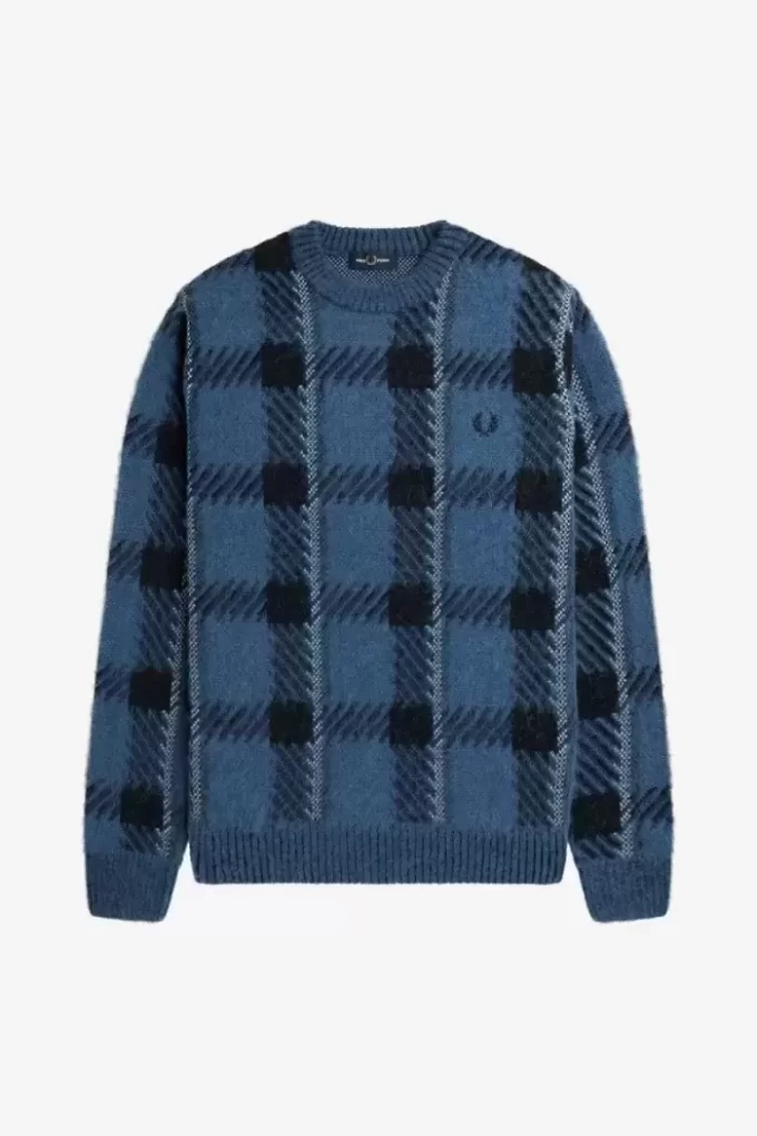 Glitch Tartan Men’s Jumper Glitch Tartan Men’s Jumper