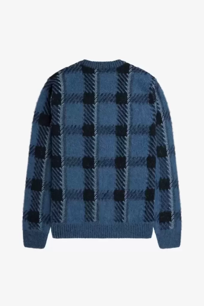 Glitch Tartan Men’s Jumper Glitch Tartan Men’s Jumper