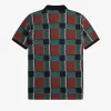 Glitch Tartan Men’s Polo Shirt