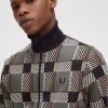 Glitch Tartan Men’s Track Jackets Glitch Tartan Men’s Track Jackets