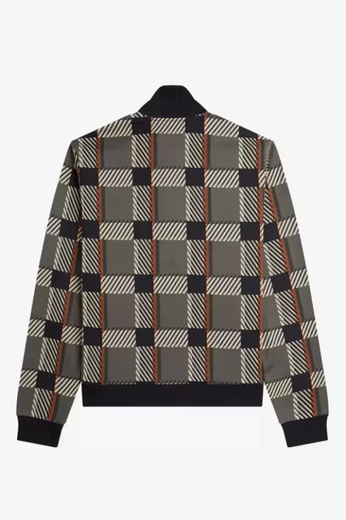 Glitch Tartan Men’s Track Jackets Glitch Tartan Men’s Track Jackets