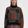 Glitch Tartan Women’s Jumper Glitch Tartan Women’s Jumper
