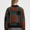 Glitch Tartan Women’s Jumper Glitch Tartan Women’s Jumper