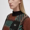 Glitch Tartan Women’s Jumper Glitch Tartan Women’s Jumper