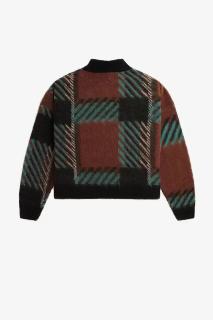 Glitch Tartan Women’s Jumper Glitch Tartan Women’s Jumper