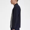 Gradient Stripe Long Sleeve Men’s Polo Shirt Gradient Stripe Long Sleeve Men’s Polo Shirt