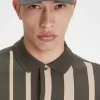 Gradient Stripe Long Sleeve Men’s Polo Shirt Gradient Stripe Long Sleeve Men’s Polo Shirt