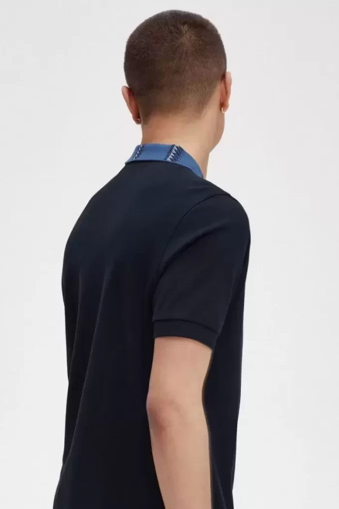 Graphic Collar Men’s Polo Shirt Graphic Collar Men’s Polo Shirt