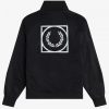 Graphic Print Zip Through Jackets