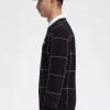 Grid Detail Men’s Sweatshirts