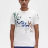 Grid Print Men’s T-Shirt Grid Print Men’s T-Shirt