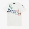 Grid Print Men’s T-Shirt Grid Print Men’s T-Shirt