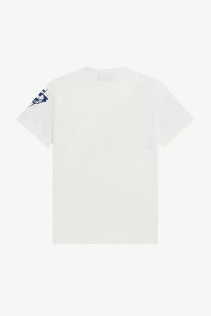 Grid Print Men’s T-Shirt Grid Print Men’s T-Shirt