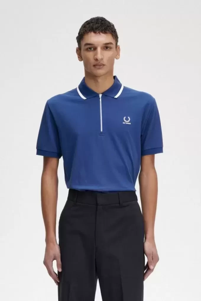 Half Zip Men’s Polo Shirt Half Zip Men’s Polo Shirt