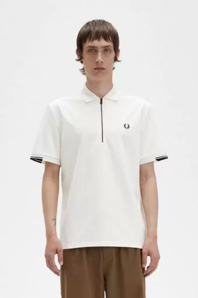 Half Zip Men’s Polo Shirt Half Zip Men’s Polo Shirt