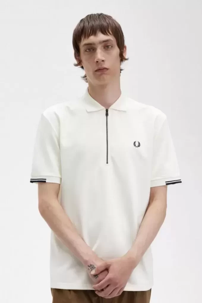 Half Zip Men’s Polo Shirt Half Zip Men’s Polo Shirt