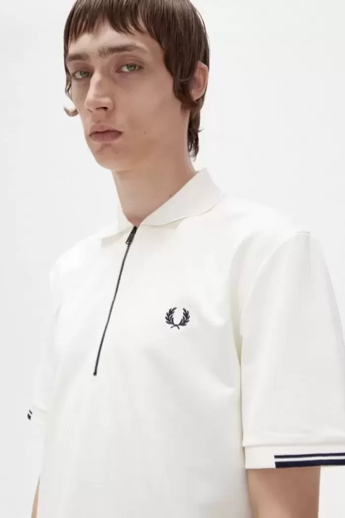 Half Zip Men’s Polo Shirt Half Zip Men’s Polo Shirt