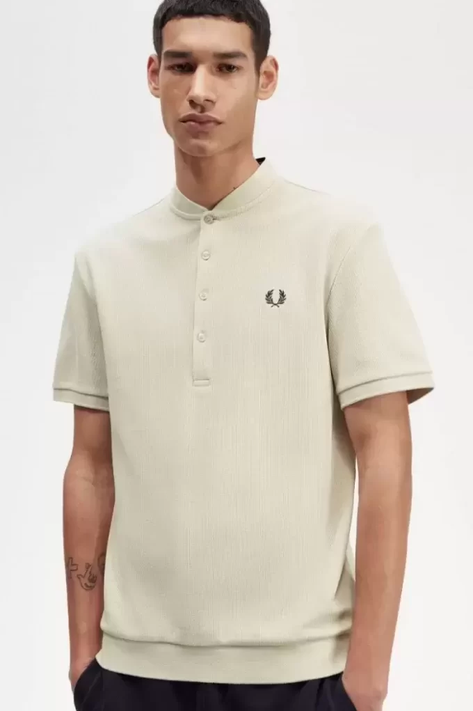 Henley Men’s Polo Shirt Henley Men’s Polo Shirt
