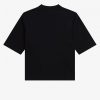 High Neck Badge Detail T Shirts
